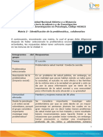 Matriz 2 - Identificación de La Problemática - Angelica Tibaquira