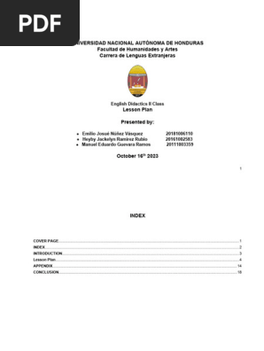 Lesson Plan 