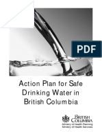 Action Plan For Safe Drinking Water in BC