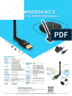 Alfa Network AWUS036ACS Datasheet