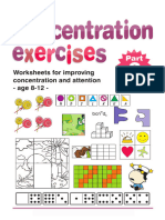 Concentration exercises 2（8-12岁） PDF