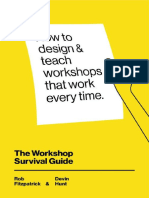 The Workshop Survival Guide How To Design and Teach Educational