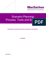 Scenario Planning - Process, Tools and Example