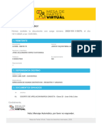 ¡Hola Jose Alejandro!: Hemos Recibido Tu Documento Con Cargo Número: 2023-V01-119270, El Día 10/11/2023 A Las 13:05:56h