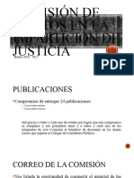 Comisión de Peritos en La IMPaRTICIÓN DE JUSTICIA