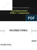 Plantilla Guía - Actividad de Clase FODA + Competencia