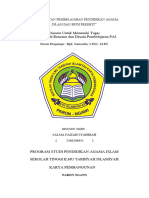 Desain Pembelajaran Pendekatan PAI