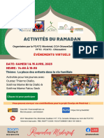 Activités Ramadan 2023-Jeunes