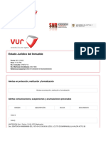 Estado Jurídico Del Inmueble: Alertas en Protección, Restitución y Formalización