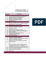 Gantt Chart Stratergic Audit Report Group 13