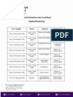 Fix - Jadwal Pelatihan Dan Sertifikasi DM Desember (On, Off)