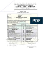 Daftar Nilai PKL