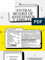 Central Board of Assessment Appeals