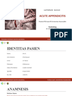 Acute Appendicitis