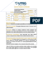 Taller - Unidad 3 - DERECHO PENAL II