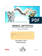 Modul Aktivitas 1 (Teori Demokrasi)