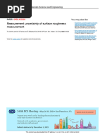 Surface Roughness Measurement