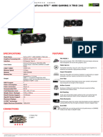 Geforce RTX 4090 Gaming X Trio 24g