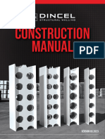 Dincel Wall - Construction Manual - 2023