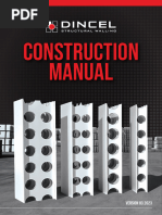 Dincel Wall - Construction Manual - 2023