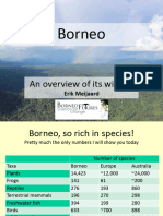 2015 10 AfA OverviewofBorneowildlife2