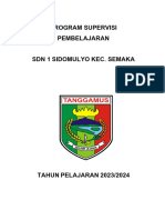 Program Supervisi Kepsek 2023 - 2024