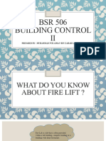 BSR 506 Fire Lifts