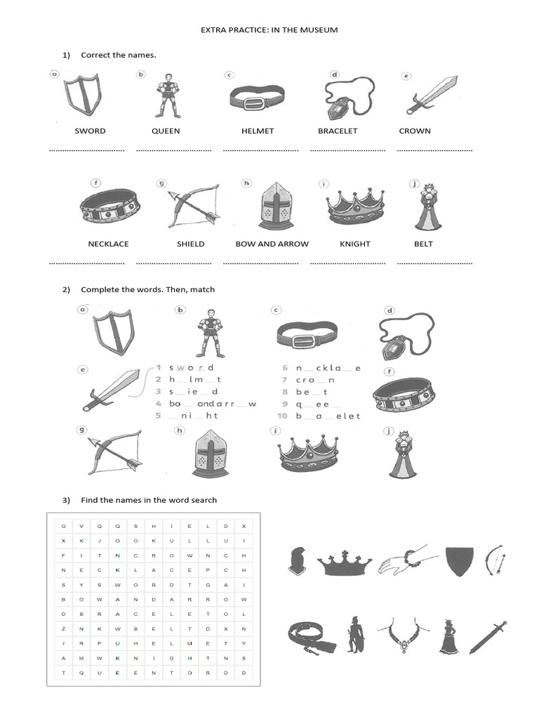 Extra Practice - Unit 1 (Mary y Tomy) | PDF | Home & Garden | Art