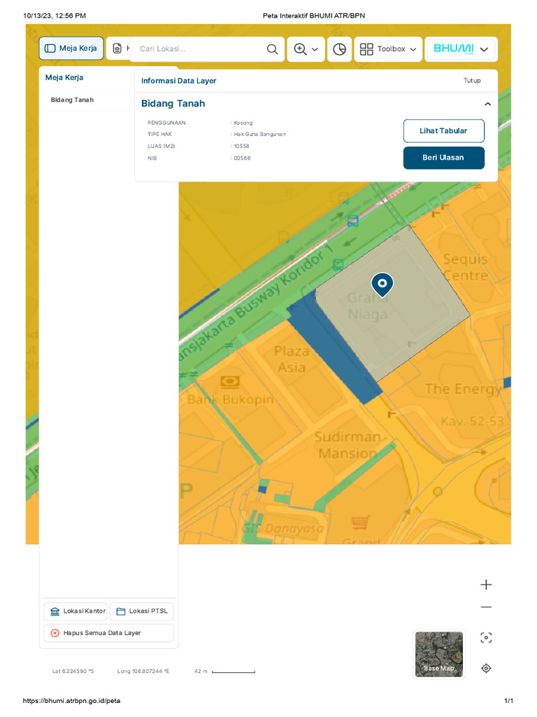 Peta Interaktif Bhumi Atr Bpn Pdf