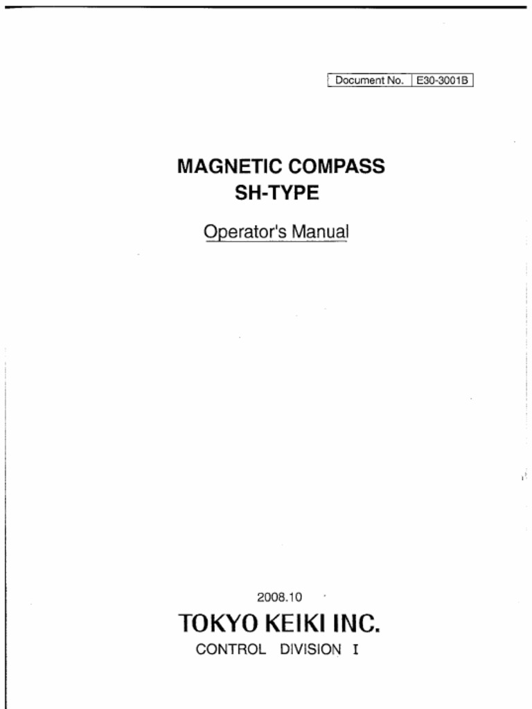 7-1 - Magnetic Compass Manual | PDF