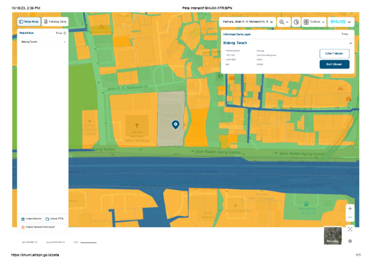 Peta Interaktif Bhumi Atr Bpn Pdf