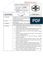 SOP Pengambilan Specimen Dahak