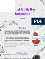 Daffa Luthfi - Potensi Bijih Besi Indonesia