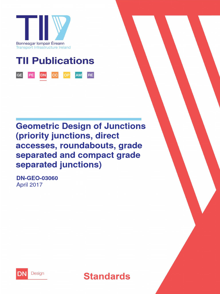 Geometric Design Standards for Junctions | PDF | Cycling Infrastructure ...