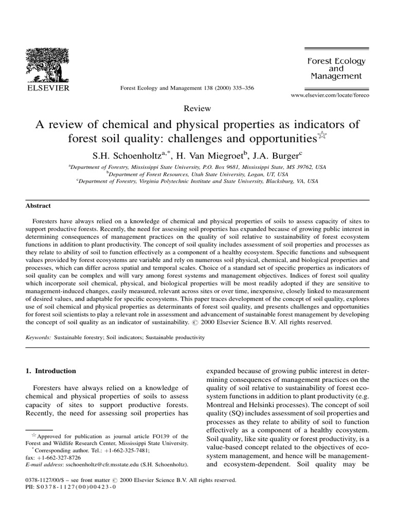Soil physical properties pdf soil forestry