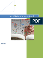 Anexo de Fórmulas - Análisis Matemático 1 - FIO
