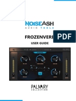 Frozenverb - User Manual & Licensing Agreement