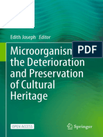 Microorganisms in The Deterioration and Preservation of Cultural Heritage