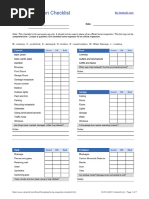 home-inspection-checklist