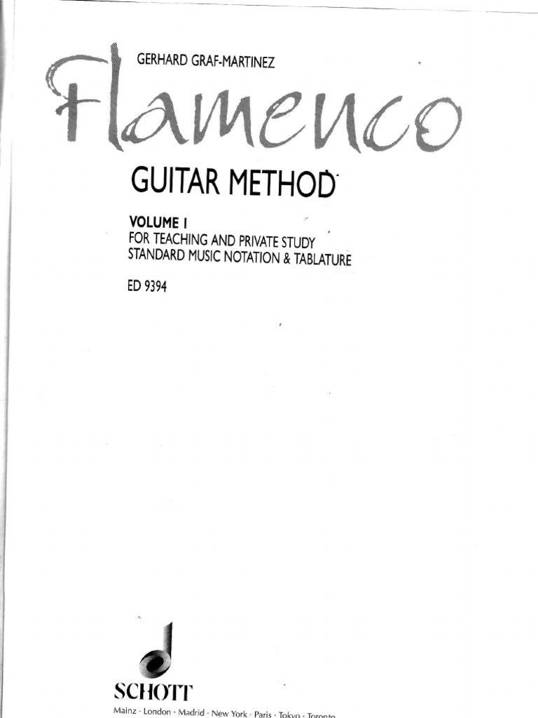 Flamenco Guitar Method | PDF | Guitars | Irish Musical Instruments