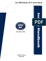 Arkansas Division of Correction Inmate Handbook Revised November 1 2022 Director Approved