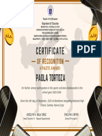 Black Gold Modern Achievement Certificate (6)