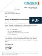 Surat Jemputan Polis Ke Badminton Tertutup Selisek