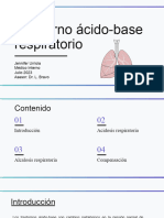 Trastorno Ácido Base Respiratorio