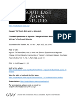 Diverse Experiences of Agrarian Change in Ethnic Minority Communities of