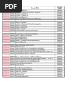 Group No. Course Code Course Title Unique Code