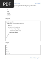 22MCAL28 - Java Programming Laboratory - Experiments