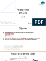 Lecture 8 - Pectoral Region and Axilla