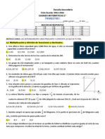 Examen Matematicas 2° Primer Trimestre (1314)