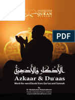Dua Supplication Azkar - Booklet